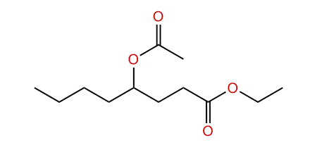 Ethyl 4-acetoxyoctanoate